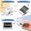 SHBOTO Extra Large Magnetic Clips (2,2"), Βαρέως Τύπου Μαγνητικά Κλιπ για Λευκό Πίνακα & Ψυγείο – 2