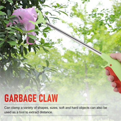 2X Clamp Waste Collector Garbage Claw Garbage End Tool Garden 60CM 1