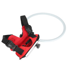 MYFZ02 Anti-Collision Ring for Dogs, 23cm Red Safe Harness Vest