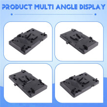 V-Mount Battery Plate with D-Tap Output for Steadicam Camera V-Mount V-Lock Battery for DSLR Camera Camcorder Video