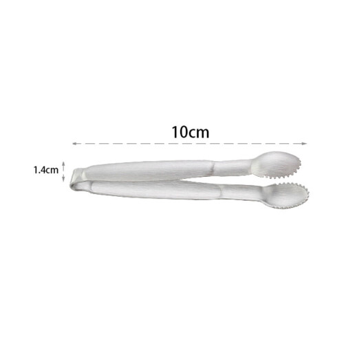 4-teilige Mini-Servierzange aus Edelstahl 1