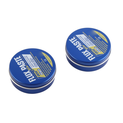 2Pcs Flux Paste for Electronics Soldering Copper Tin 50g UV50
