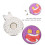 6-Pack 25mm Metal Ball Markers for Golf 1