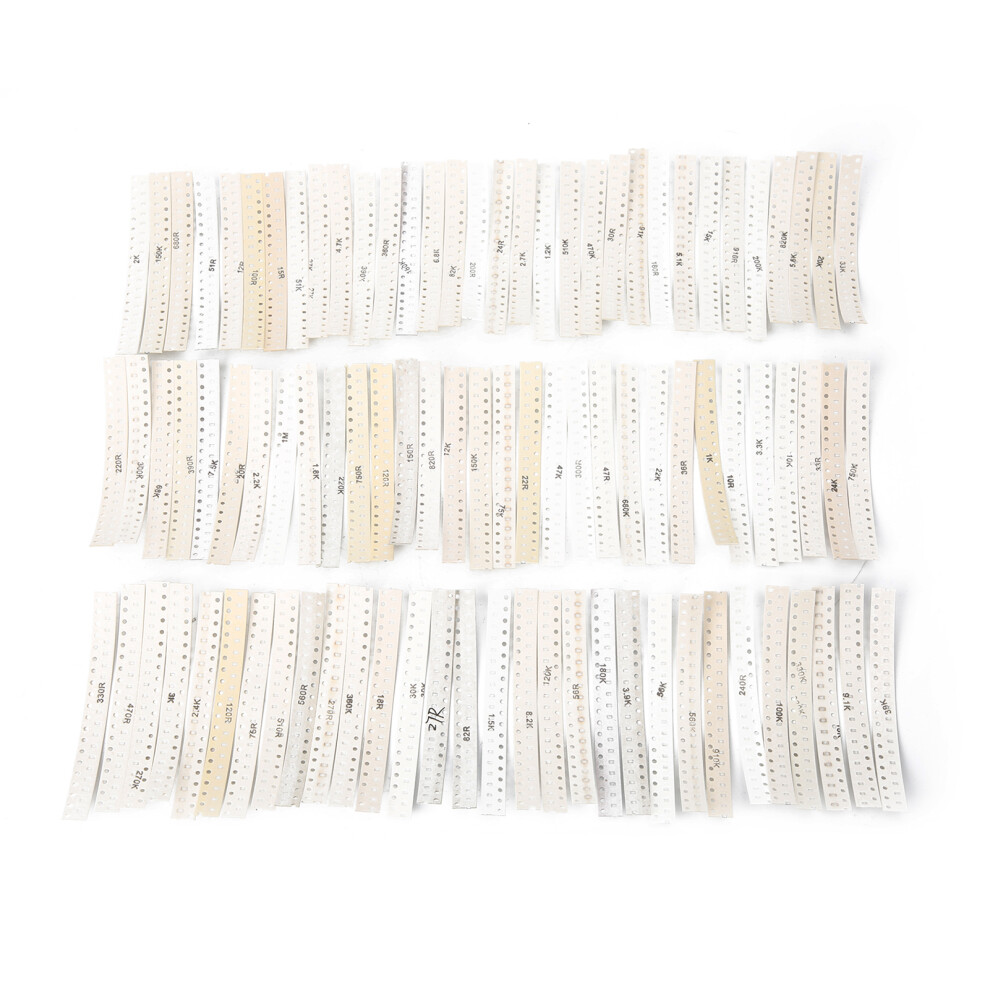 Smd Resistor Kit 1800Pcs 0603 1% 1/10W Assortment Components For Electronics 7601392231626