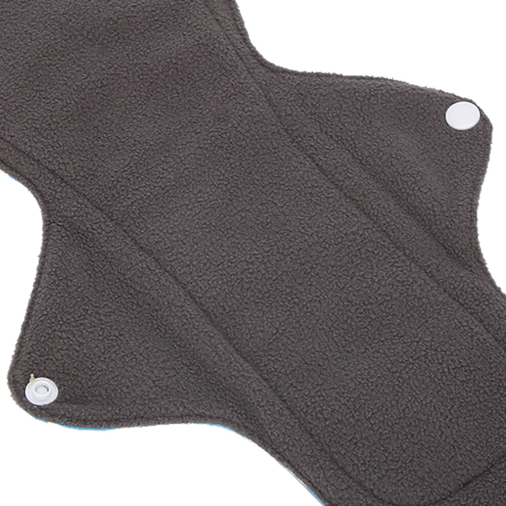 Reusable Bamboo Charcoal Menstrual Pad L 33cm Washable Sanitary Napkin