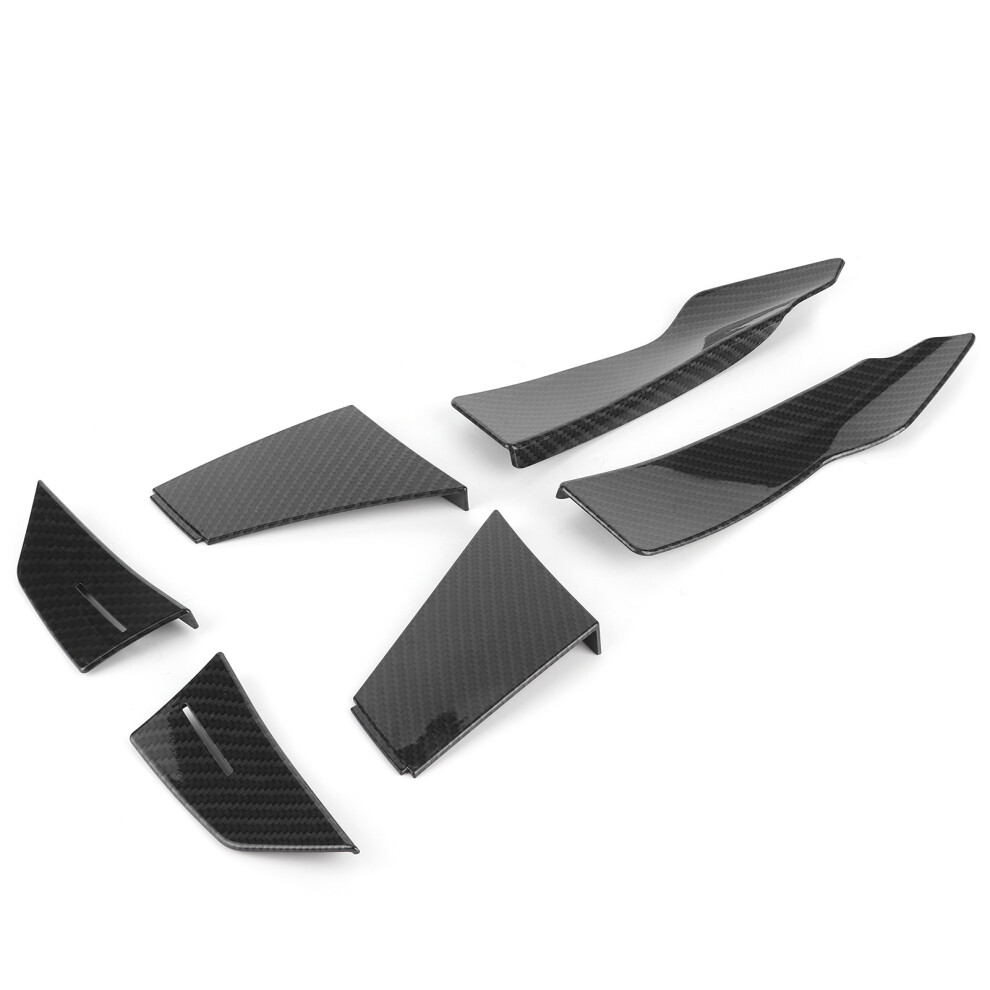 Abs Front Lip Splitter Side Fins For 3ÂSeries F80 M3 15Â19, Carbon 4611392231437