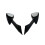 Motorcycle Foldable Rearview Rear View Side Mirrors for  RS660 2021-2023 Left & Right 7