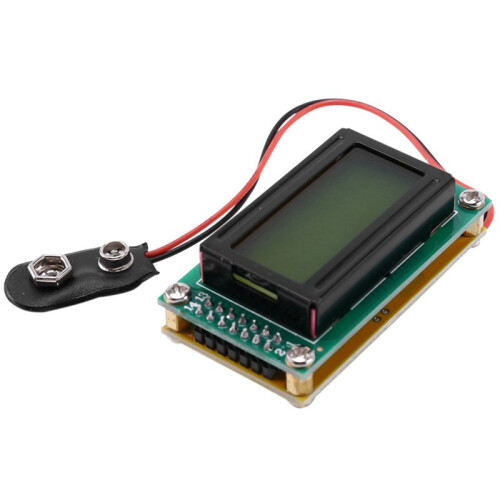 2X Diy High Accuracy and Sensitivity 1-500 Mhz Frequency Meter Counter Module Hz Tester Measurement Module Lcd Display 2