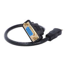 Zu Vga M / F Kabel Adapter Konverter 0, 1Ft