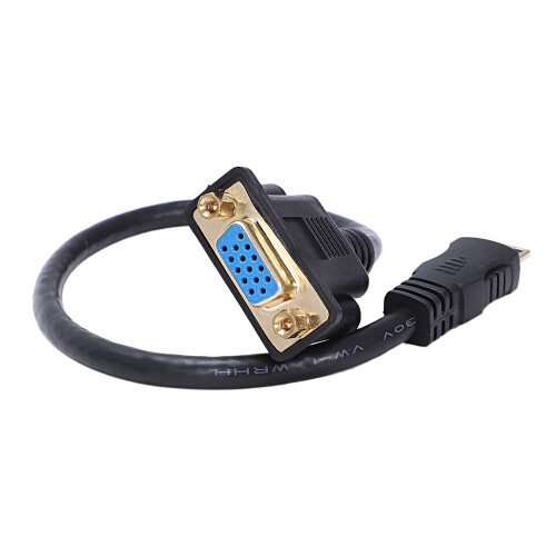 to VGA M/F Connector Cable Adapter Converter 0. 1FT