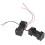 6pcs Black 2-Layers 4 X 1.5V AAA Battery Holder Case Box W Wire Leads 4