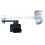 Front Left Body Height Sensor Suspension Ride Sensor for  A6 Allroad 2000-2005 4Z7941285C Headlight Level Sensor 4