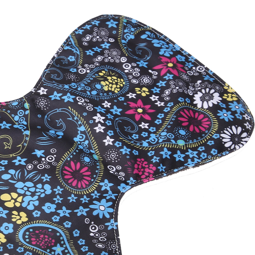 Bamboo Charcoal Washable Menstrual Pad Lengthened 33cm Reusable Sanitary Napkin