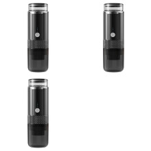 3X Machine à Expresso Portable Sans Fil, Machine à Café Électrique 2 en 1, Petite Machine à Expresso de pour Camping, Bureau, Randonnée,