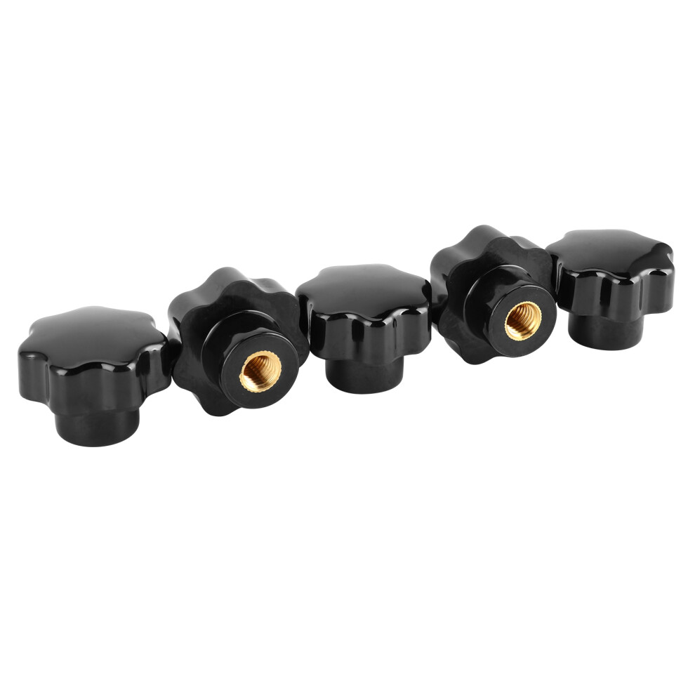 7Star Heavy Duty Nuts Knob Handles 10Mm Brass Core M10x40 Industrial Grade 9361392000155