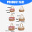 Portable Wicker Storage Basket Single Handle-Snowflake S 4