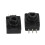 4Pcs Black Replacement Repair Parts Lt/Rt Button Keypad for  360 Controller 3
