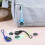 12 PCS MultiColor Outdoor Pocket Compass, Small Compass with Paracord, Portable Button Compass Kit, Compass Survival 5