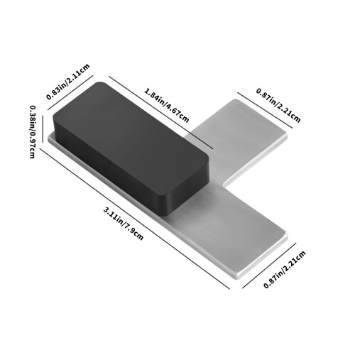 2 Stück Magnet-Ofentürschalter Depressor FF75 2