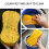 Car Cleaning Sponge Wipe High Density Absorbent 2 Pack 5