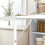 Homcom HOMCOM Folding Dining Table, Kitchen Table with Shelves White 9