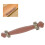 Artificial Leather Luggage Handle 192x38mm Reddish Brown 13