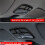 Car Front Reading Light Frame Reading Light Trim Sticker Interior Accessories for  Swift 2024,A 4