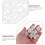 100pcs natural polished white pebbles small river stones decorative 2