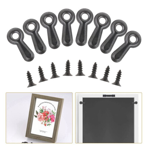 Picture Frame Turn Button Fasteners Set, 200 PCS Picture Frame Backing Clips Photo Frame Hardware Clips