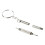 2X  Screwdriver 3 in 1 Phillips Flat Nut Hexagonal Hollow Keychain Sunglasses 3