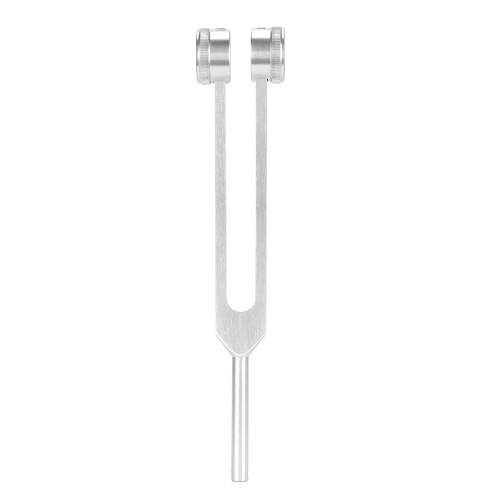 Silver Tuning Fork Hammer Set for Sound Healing & Therapy 2