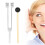 Silver Tuning Fork Hammer Set for Sound Healing & Therapy 7