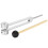 Silver Tuning Fork Hammer Set for Sound Healing & Therapy 11