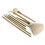 8PCS/Set Writing Brush Pottery Tools Painting Painted Hook Pen Sweep Dust Hydration for Ceramic Clay Polymer Tool 1