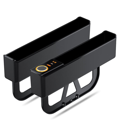 Car  Filler Organizer with Detachable Base and Multi-Charging , Dual Pack