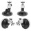 Universal Adjustable Alloy Plastic Car Suction Cup Mount - Silver 9