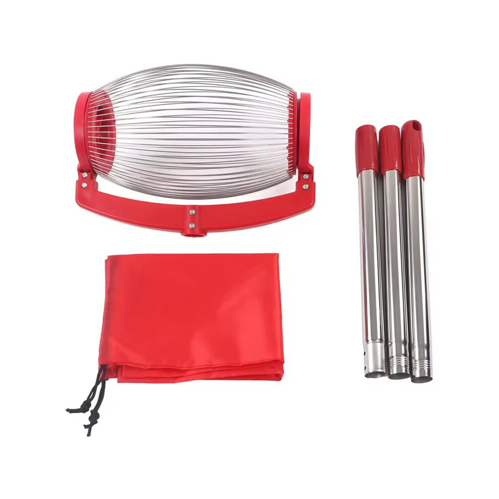 Adjustable Nut Gatherer With Long Handle Labor-Saving Roller For Pecan Walnuts Chestnuts Roller Harvesters Picker 4711724345426
