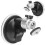 Universal Adjustable Alloy Plastic Car Suction Cup Mount - Silver 12