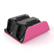 For PS5 Dual Fast Charging Dock - Wireless Controller Charging Station Stand Enhanced Gaming Experience B