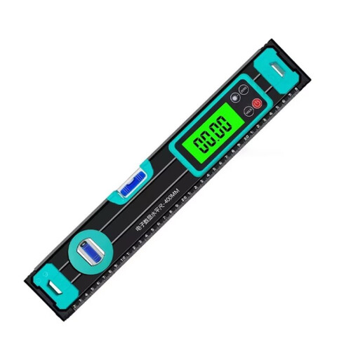 Magnetic Level Digital Scale Precision Adjustable Horizontal Bubble Ruler Household Decoration Measurement 400mm