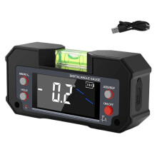 Digital Angle Gauge Inclinometer XY Dual-Axis 4x90 Range Backlit Display for Woodworking Tools & 3D Printing Tools