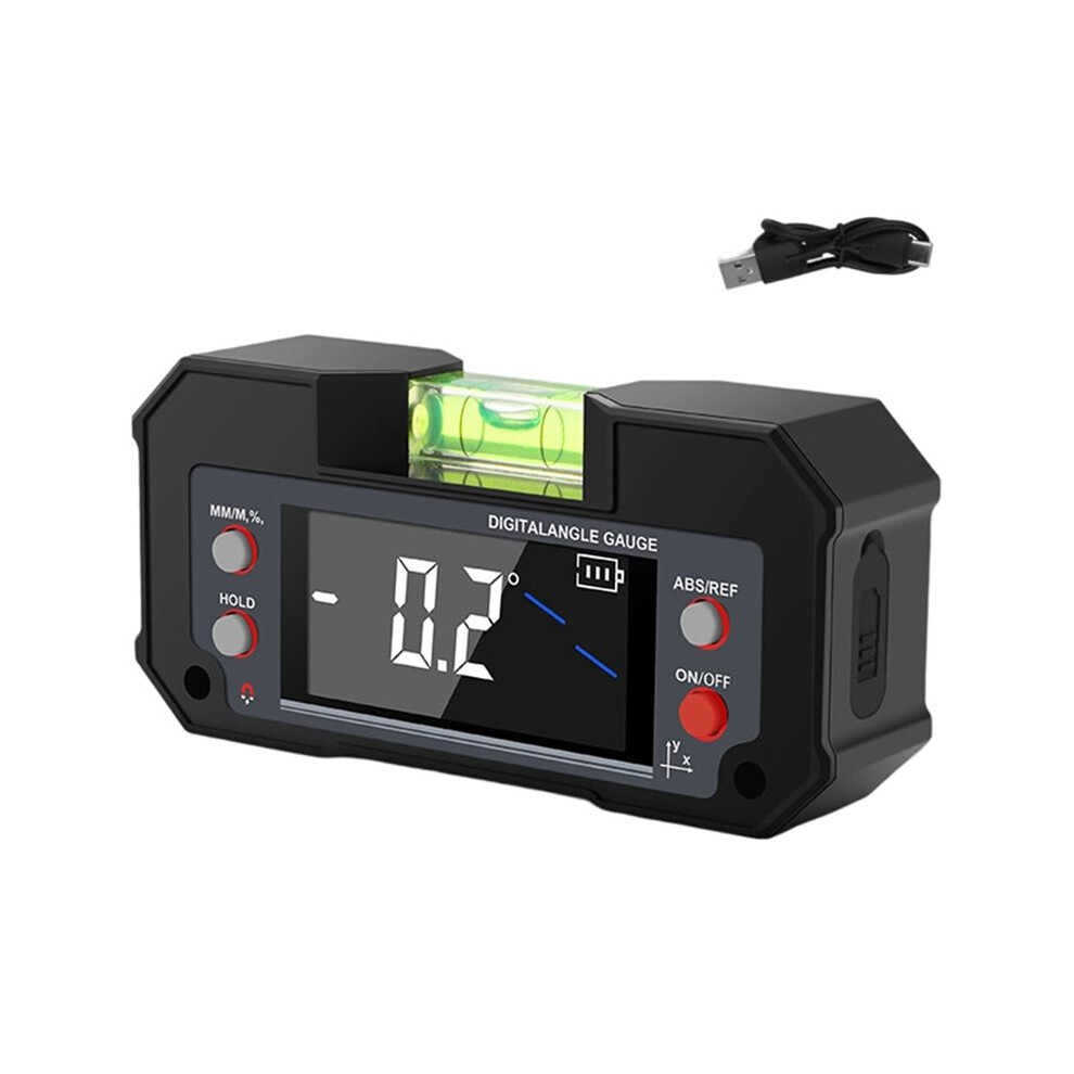 Brecantia Digital Angle Gauge Inclinometer Xy Dual-Axis 4X90 Range Backlit Display For Woodworking Tools & 3D Printing Tools