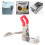 Adjustable Toggle Latch Clamp 220kg Stainless Steel, Quick Release 15