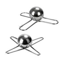 2 Pcs Espresso Cooling , Stainless Steel Espresso  Chiller with 3 Stands and 4 Stands, Iced Coffee Accessories