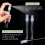 10 Pack  Bottles, 10ml Refillable Perfume with 3 Transfer Pipettes, Plastic Portable 2