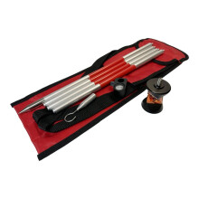 360 Degree Prism GRZ101 Prism Set for Total Station Replace with Prism Survey Soft Bag+A Hook