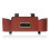 Universal Car Multi-Functional  Back Storage Bag Tissue Box with 2 Drink Holders 2 Hook Built-in Phone Holder Red 1