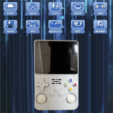R36S Retro Handheld Game Console 3.5 Inch IPS Screen Portable Video Player Dual 3D Joystick 3200mah Battery 64GB