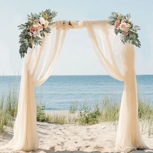Ensemble de décoration florale pour mariage, arche florale, panneau