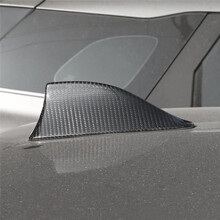 Car Roof Fin Antenna Cover Carbon Fiber Antenna Trim Cover for 5 7 Series F10 F11 F18 F01 F02 M5 F10